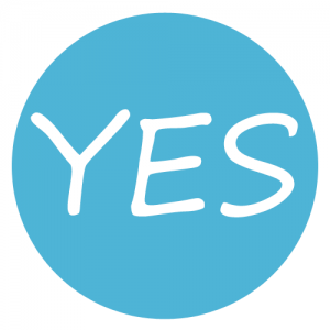 Begin with Yes logo